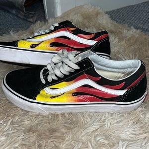 old skool flame VANS